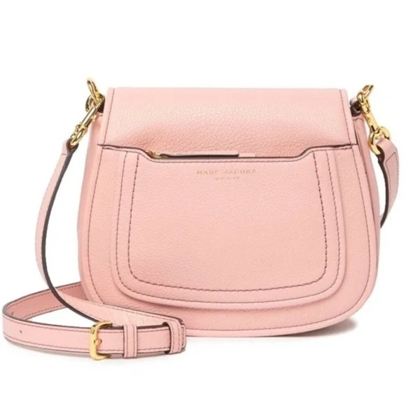 Marc Jacobs Mini Messenger Leather Crossbody Bag - Picture 1 of 5